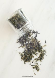 Imagen de receta de bálsamo corporal de aceite coco y té verde